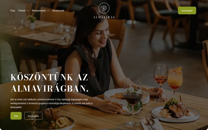 Screenshot of almaviragetterem.hu