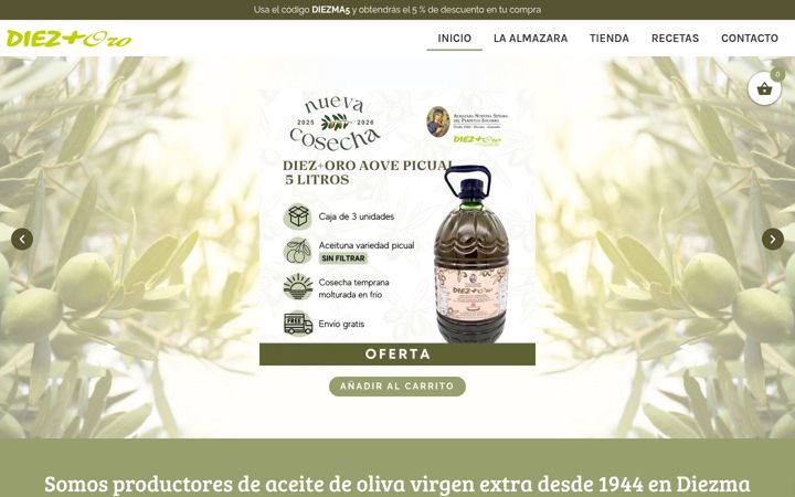Skjermbilde av almazaraperpetuosocorro.com