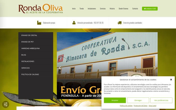 Screenshot of almazararonda.com