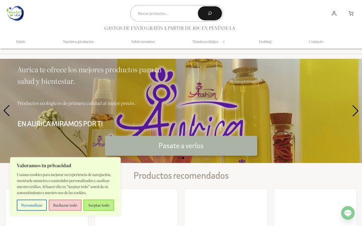 Skjermbilde av almazenvital.com