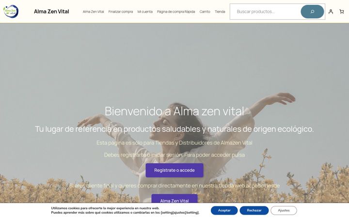 Screenshot of almazenvital.es