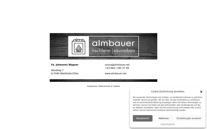 Screenshot of almbauer.net