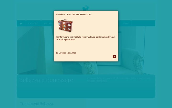 Screenshot of almeabenessere.it