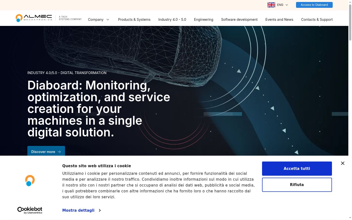 Capture d'écran de la bannière de consentement affichée avant toute interaction