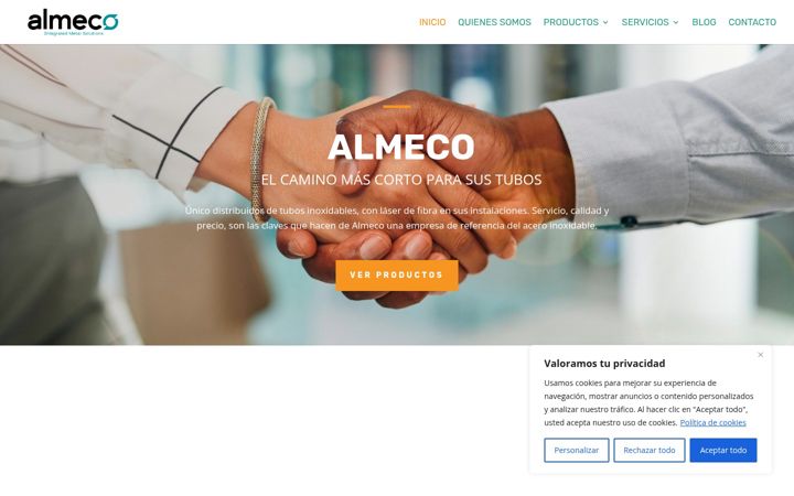 Screenshot of almecosl.es