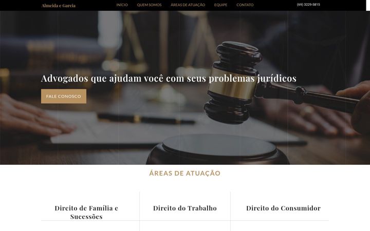 Screenshot of almeidaegarcia.adv.br