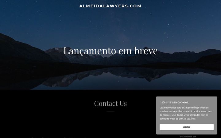 Screenshot of almeidalawyers.com