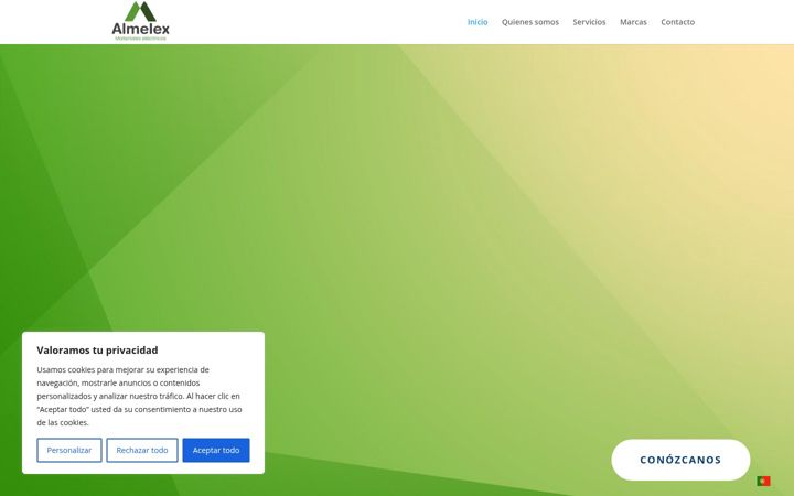 Screenshot of almelex.es