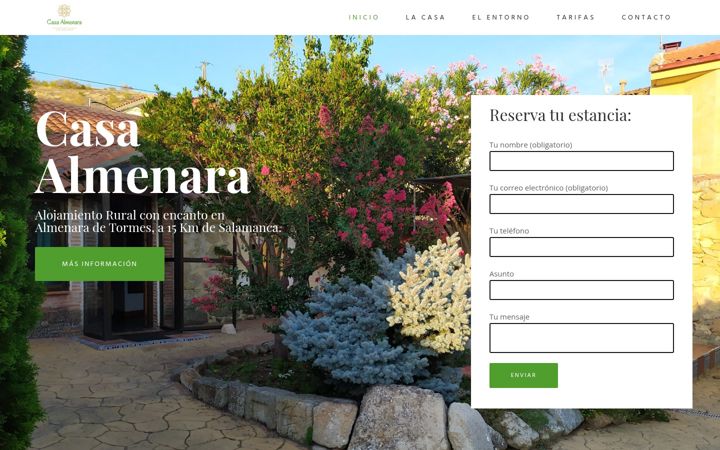 Screenshot of almenaracasa.com