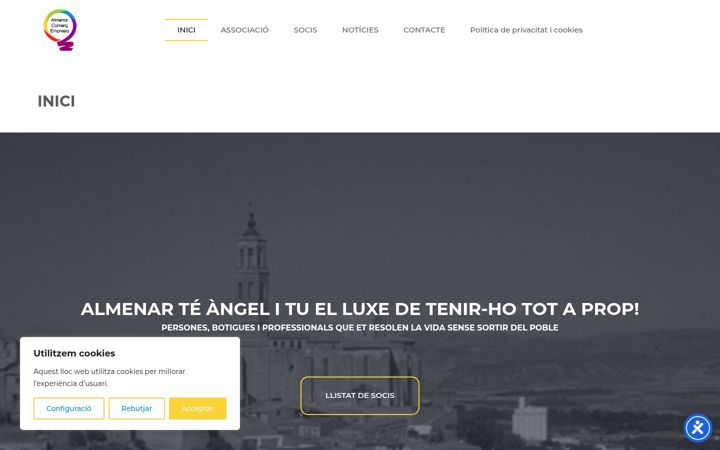 Screenshot of almenarcomercial.com
