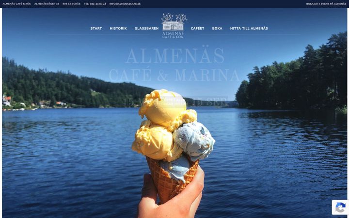 Screenshot of almenascafe.se