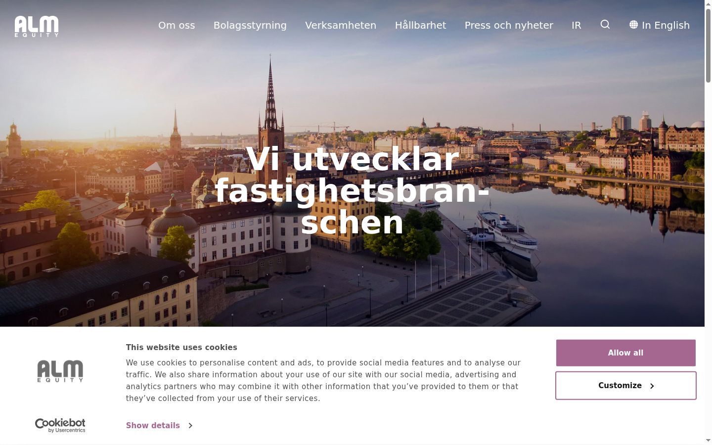 Screenshot tal-banner tal-kunsens muri qabel kwalunkwe interazzjoni