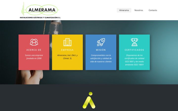 Screenshot of almerama.com