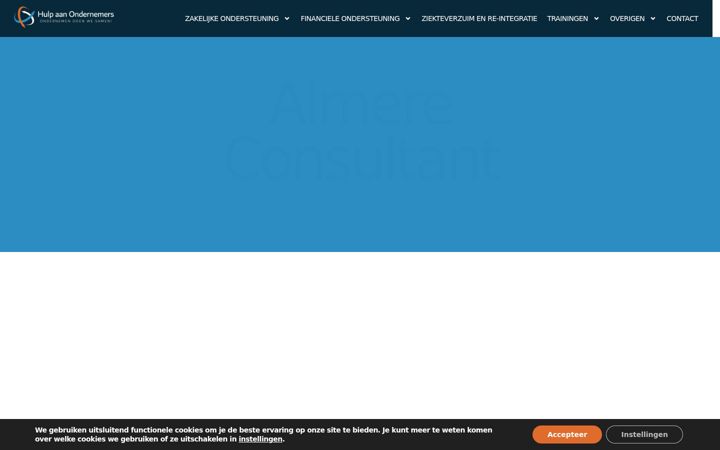 Screenshot of almere-consultant.nl