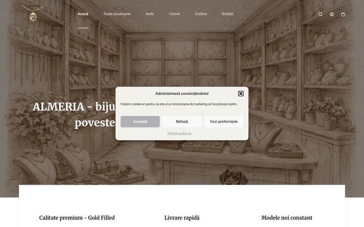 Screenshot of almeria.ro