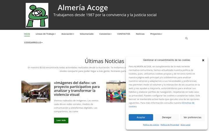 Screenshot of almeriaacoge.org