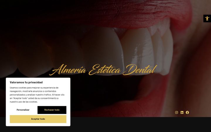 Screenshot of almeriaestetica.com