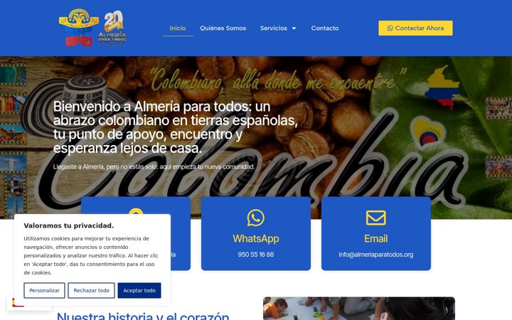 Screenshot of almeriaparatodos.org