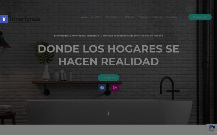 Screenshot di almerigress.com
