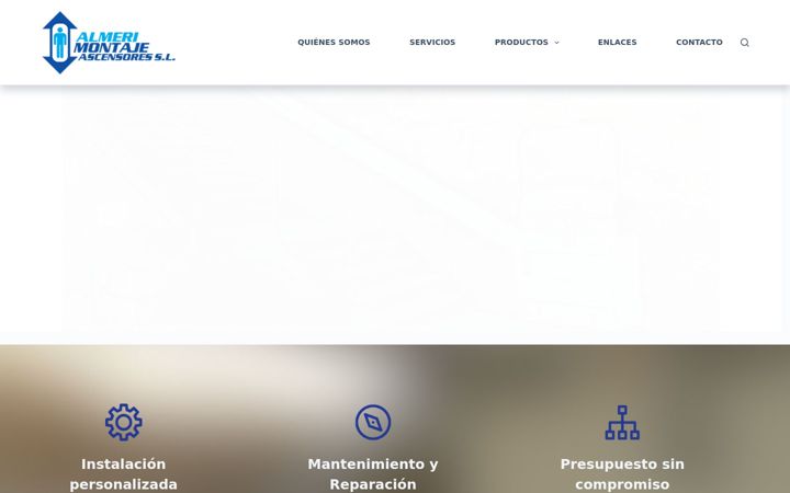 Screenshot of almerimontaje.es
