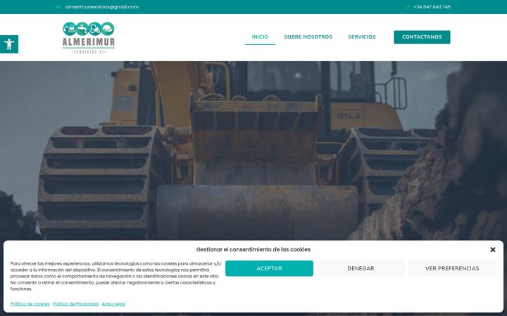 Screenshot of almerimur.com