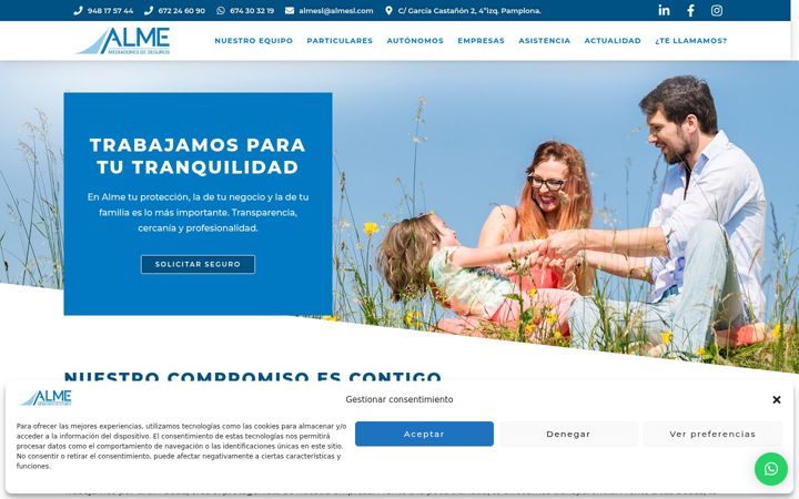 Screenshot of almesl.com
