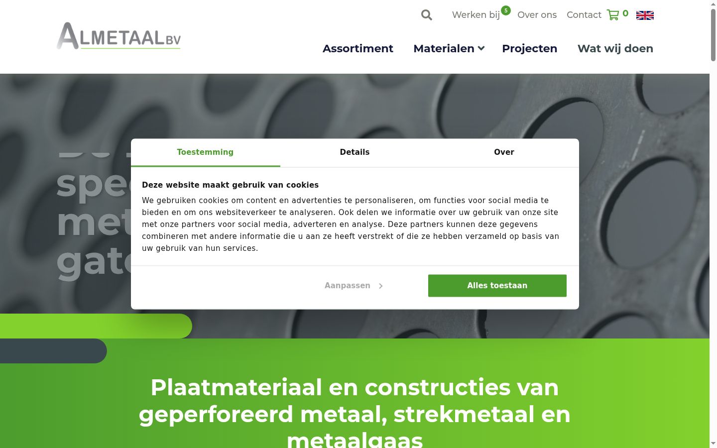Screenshot tal-banner tal-kunsens muri qabel kwalunkwe interazzjoni