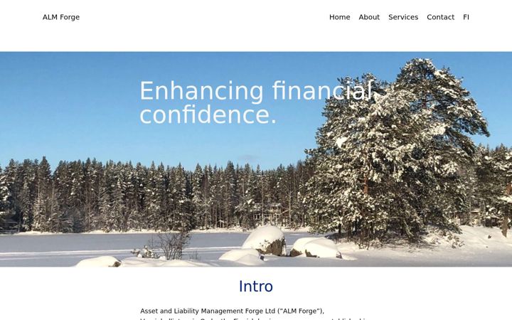Screenshot of almforge.com