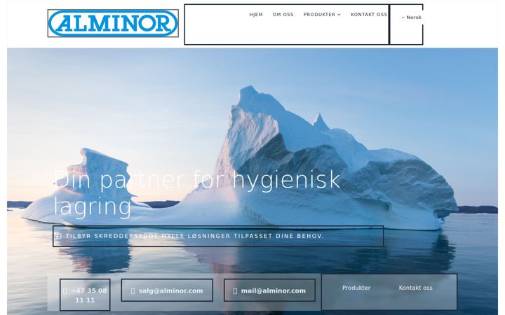 Screenshot of alminor.com