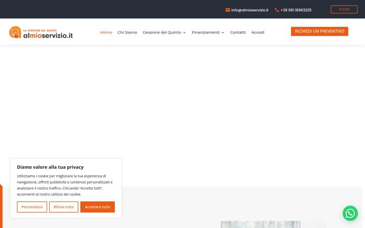 Screenshot of almioservizio.it