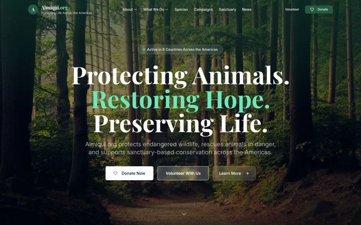 Screenshot of almiqui.org