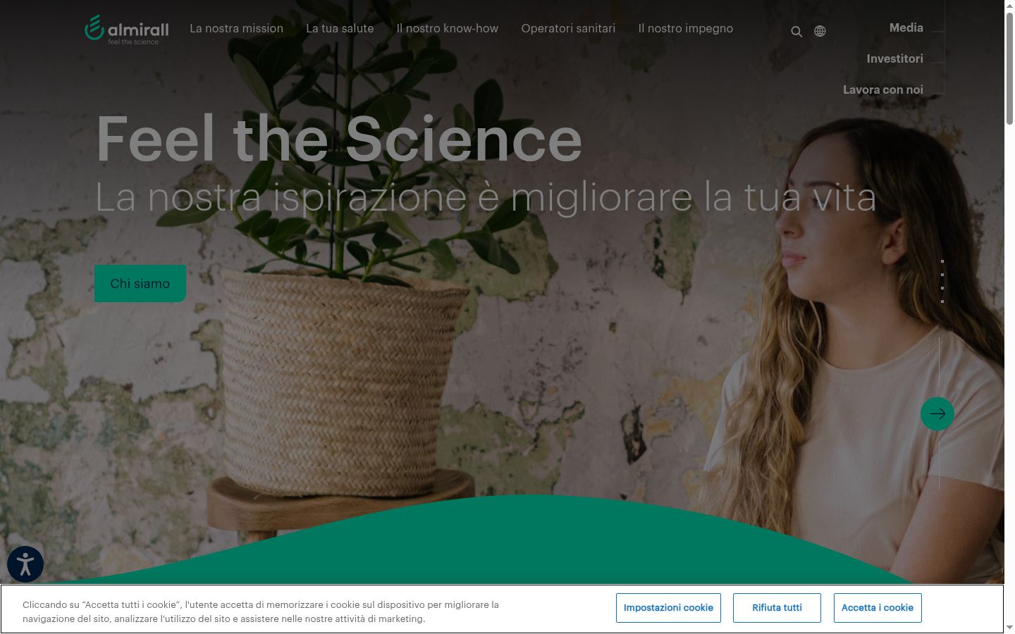 Sutikimo reklamjuostės, rodytos prieš bet kokią sąveiką, ekrano kopija