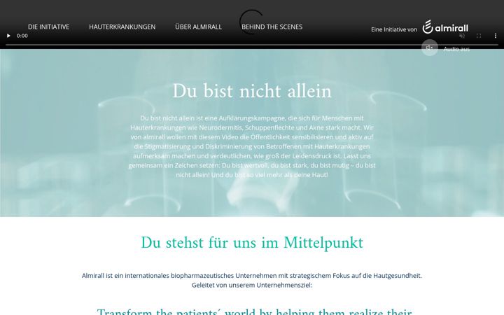 Screenshot of almirall4you.de