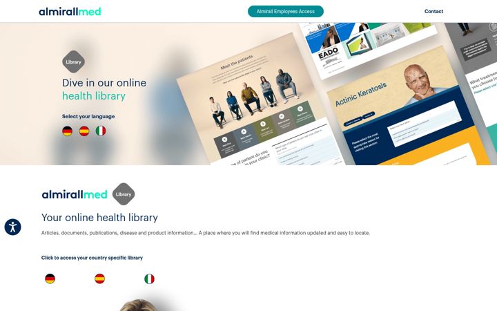 Screenshot of almirallmed.com