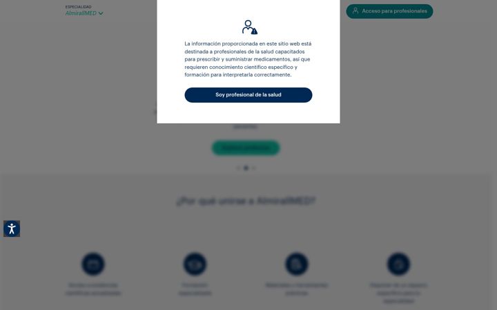 Screenshot of almirallmed.es