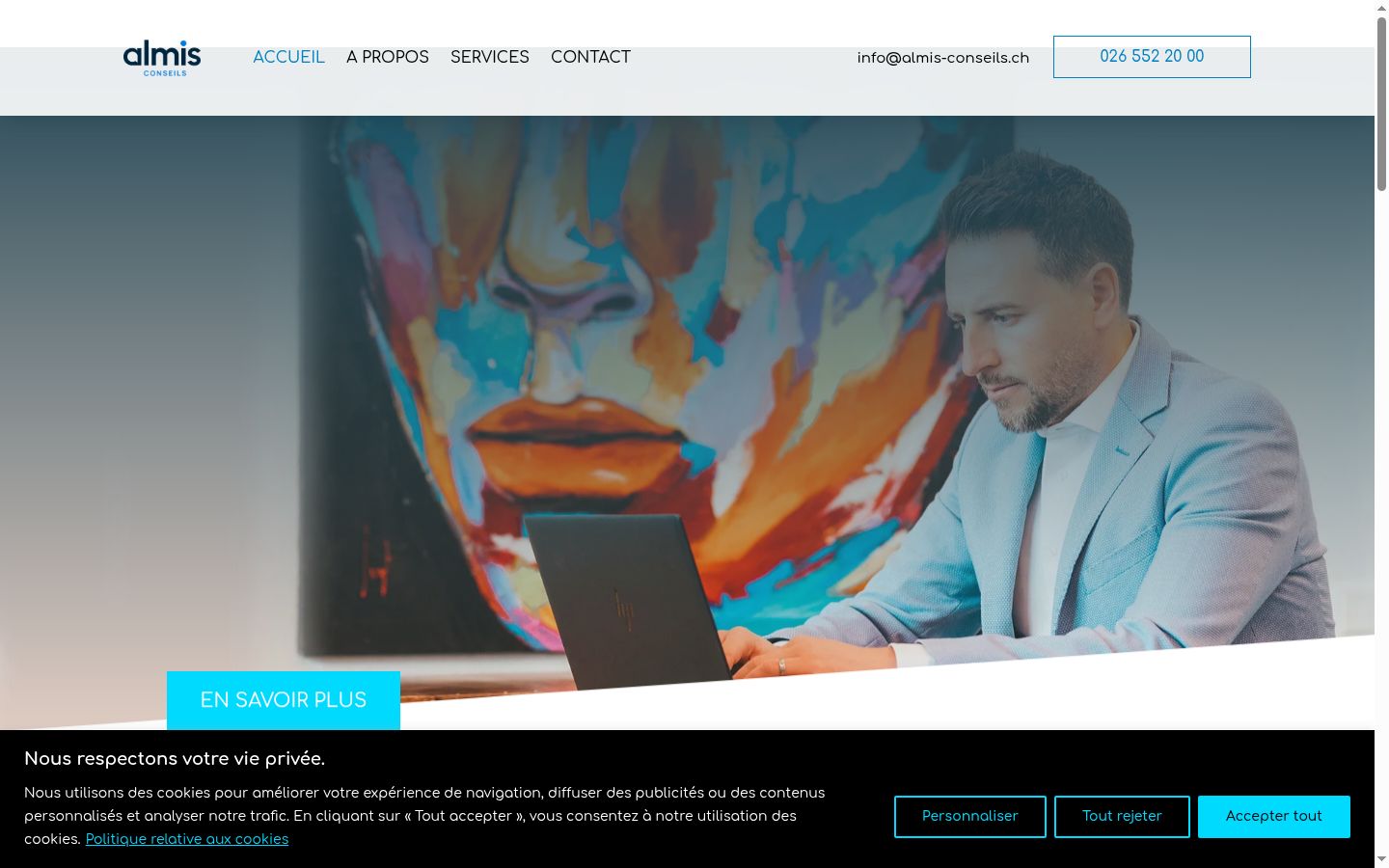 Sutikimo reklamjuostės, rodytos prieš bet kokią sąveiką, ekrano kopija
