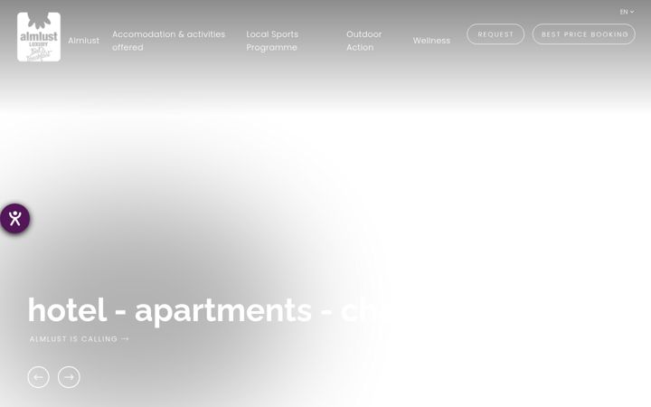 Screenshot of almlust.com