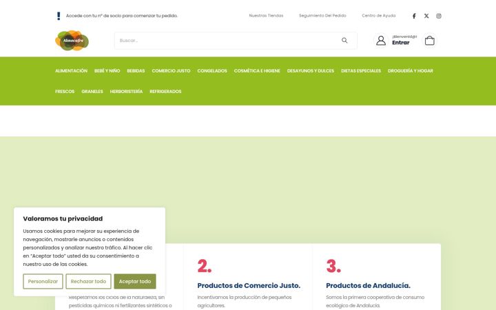 Screenshot of almocafre.com