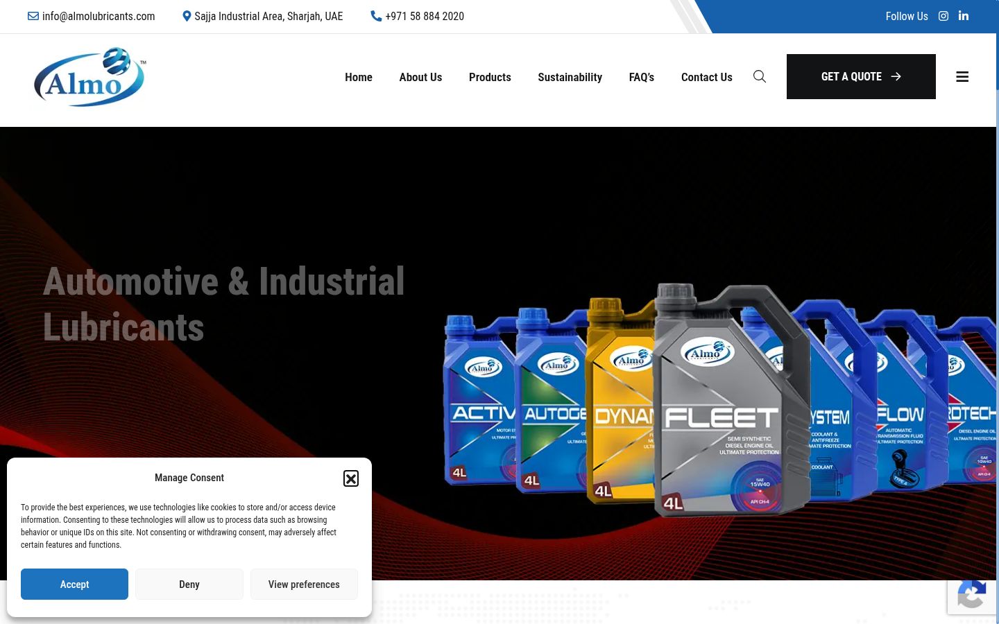 Screenshot des Einwilligungsbanners vor jeglicher Interaktion