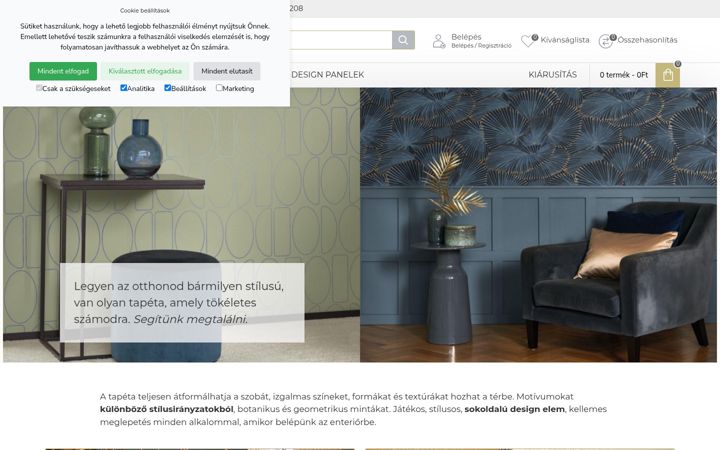 Snímek obrazovky almondesign.hu