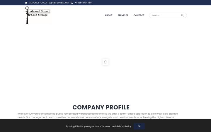 Screenshot of almondst.com
