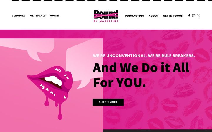 Screenshot of almostbarepodcast.com