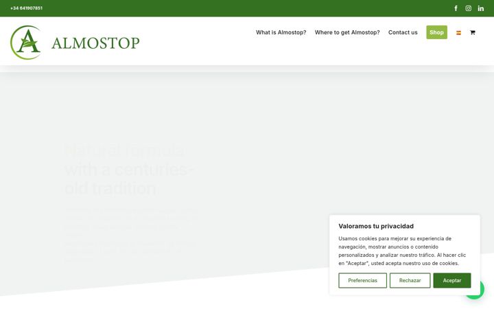 Screenshot von almostop.com
