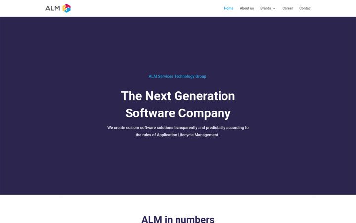 Skærmbillede af almservices.tech