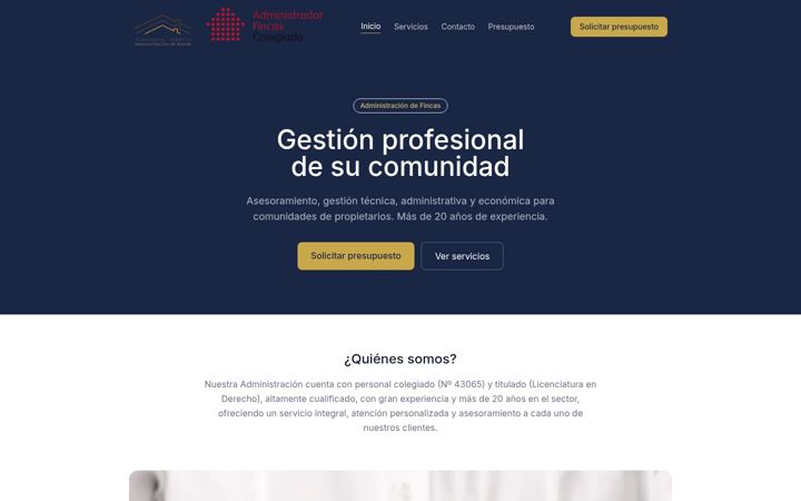 Screenshot of almudenamartin.es