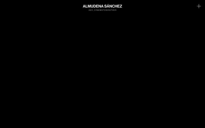 Screenshot von almudenasanchez.com