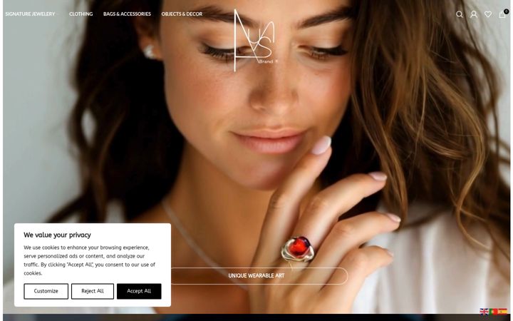 Screenshot of almusbrand.com