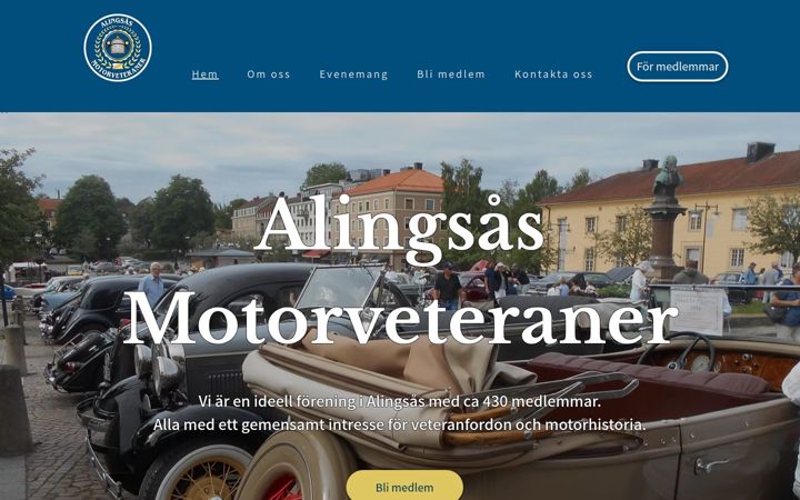 Screenshot of almv.se