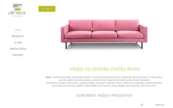 Screenshot of alnea.sk