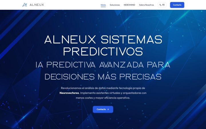 Screenshot of alneux.com